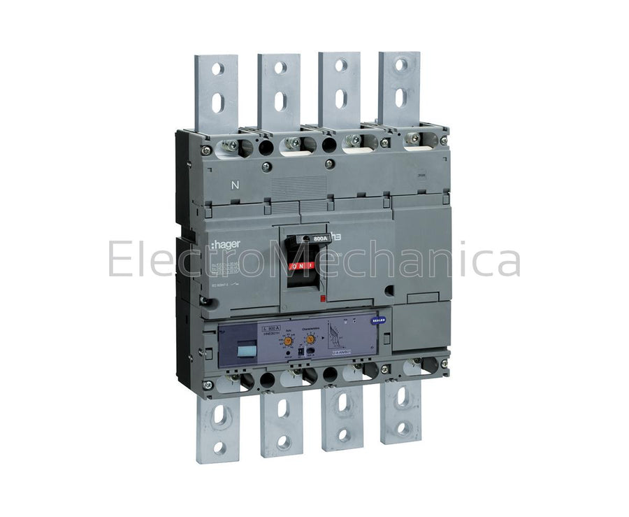 HEE801H 320-800A 4P 70kA h1000 LSI MCCB