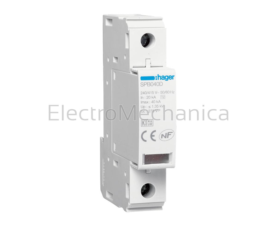 SPB140D 1P T2 Uc 275V In 20kA Imax 40kA