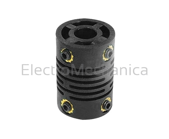 HJ-6X6 FLEXIBLE ENCODER COUPLING PLASTIC