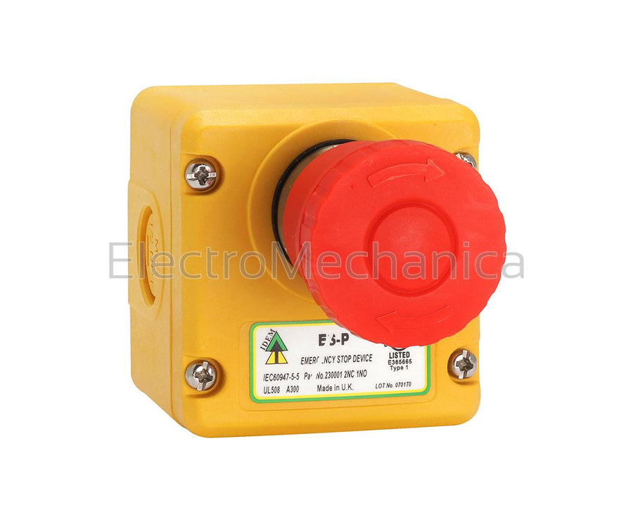 230001 PLASTIC E-STOP STATION