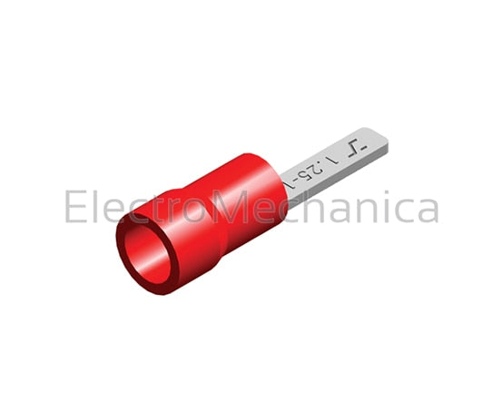 BT1-18V Pre-insulated terminals (Flat-blade terminal) DESCRIPTION Insulated flat blade lug WIRE SIZE (MM&sup2;) 0