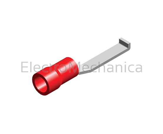 LB1-4.6V Pre-insulated terminals (Hook-blade terminal) DESCRIPTION Insulated hook blade lug WIRE SIZE (MM&sup2;) 0