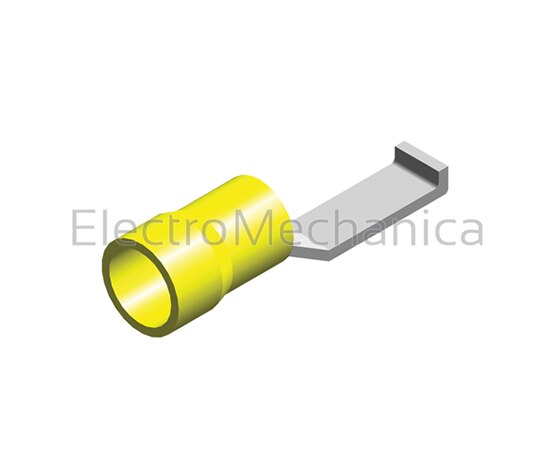 LB5-4.6V 4-6mm2 YEL HOOK BLADE 4