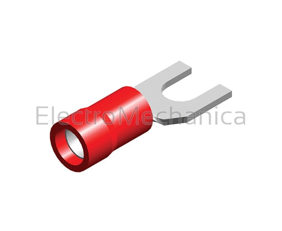 S1-6SV Pre-insulated terminals (fork/spade terminals) DESCRIPTION Insulated fork lug WIRE SIZE (MM²) 0