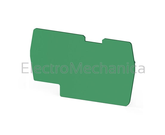 446462 TERMINAL END PLATE 6mm EARTH TERM