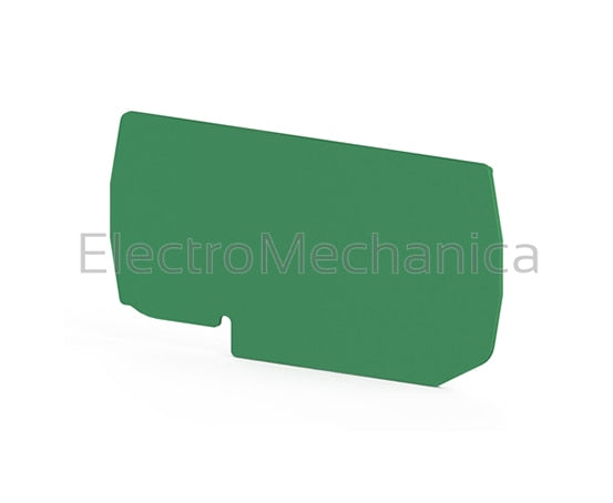 446472 TERMINAL END PLATE 10mm EARTH