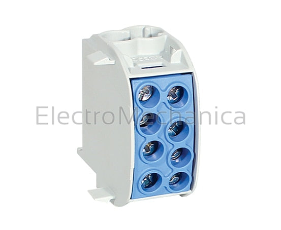 080110-1-4 152A 25mm2 DISTRIBUTION BLOCK BLU