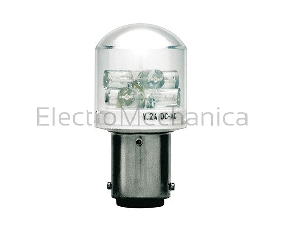 LT7ALLM4 RED LED SIGNAL LAMP 230VAC- BA15D