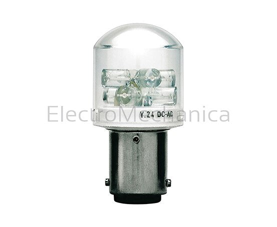 LT7ALLE3 GRN 115VAC/DC BA15D LED LAMP