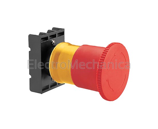LP2TB6644-RED SAFETY LATCH MUSHROOM