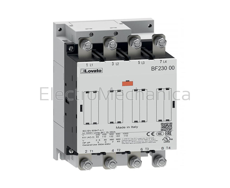 BF160T4E230 250A 4P CONTACTOR 4NO 230VAC/DC