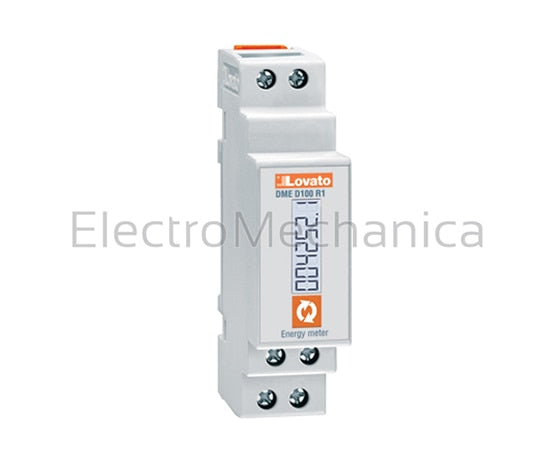 DMED100T1 40A DIRECT LCD kWh METER 18mm