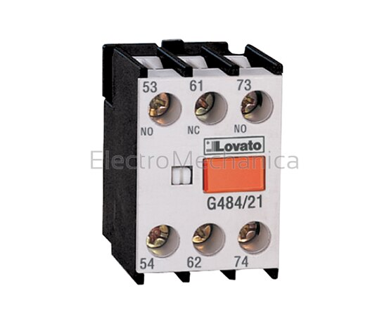 G48421 TOP MOUNT AUX CONT BLOCK 2NO 1NC