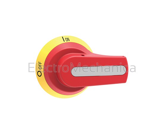 GAX66N RED/YEL DOOR I/LOCK PISTOL HANDLE