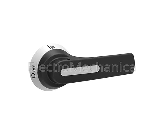 GLX61B BLACK DOOR I/LOCK PISTOL HANDLE
