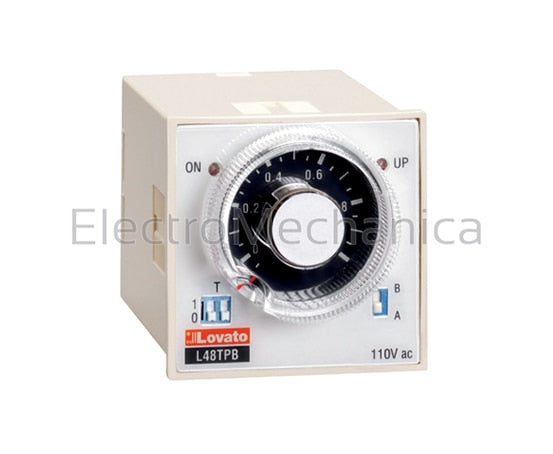 L48TPBM240 PANEL MOUNT ON DELAY TIMER 48X48