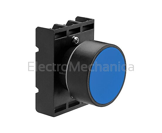 LP2TB106-BLUE FLUSH PUSHBUTTON ACTUATOR