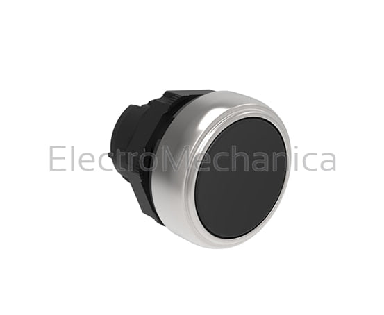 LPC B102 FLUSH BLK MOM P/BUTTON ACTUATOR