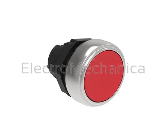 LPC B104 FLUSH RED MOM P/BUTTON ACTUATOR