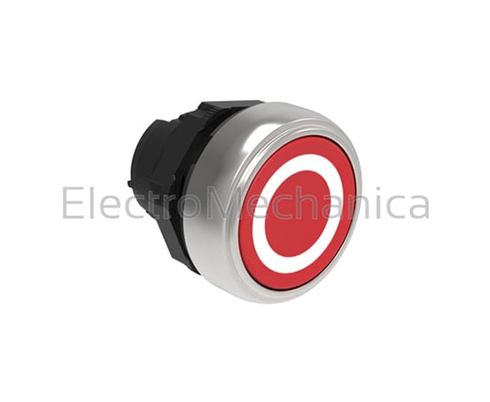 LPC B1104 FLUSH RED "O" P/BUTTON ACTUATOR