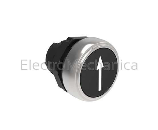 LPC B1152 FLUSH BLK "UP" P/BUTTON ACTUATOR