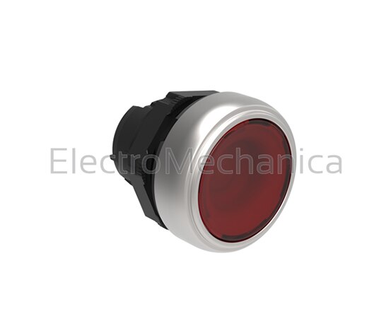 LPC BL104 FLUSH ILLUM RED P/BUTTON ACTUATOR