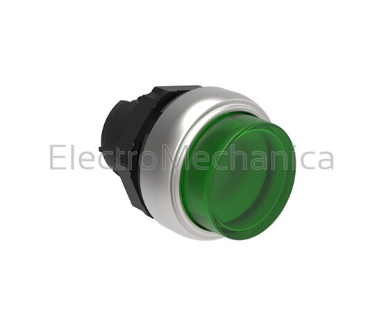LPC BL203 EXT ILLUMINATED GRN P/BUTTON ACT