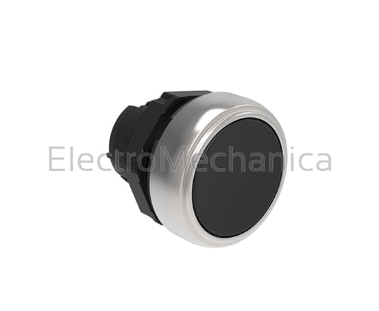 LPC Q102 FLUSH BLK ALTERNATE P/BUTTON ACT