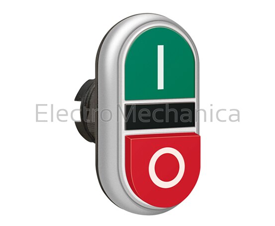 LPC B7223 DOUBLE RED/GRN P/BUTTON ACTUATOR