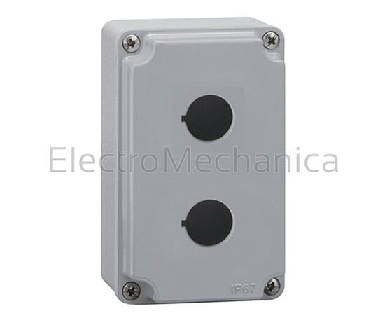 LPZ M2A8 2 HOLE METAL PUSHBUTTON STATION
