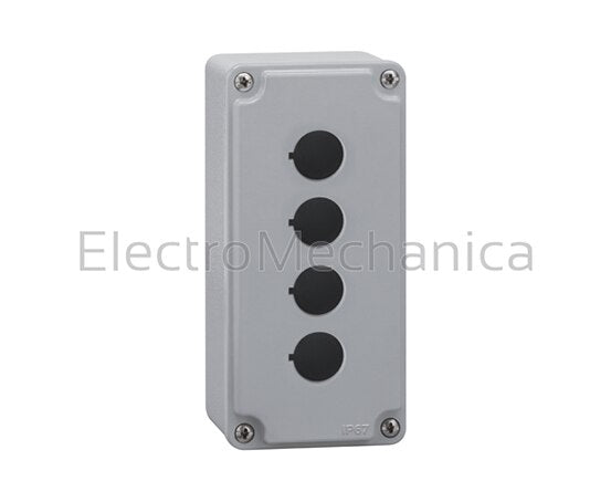 LPZ M4A8 4 HOLE METAL PUSHBUTTON STATION