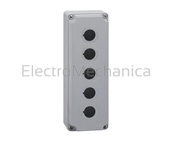 LPZ M5A8 5 HOLE METAL PUSHBUTTON STATION