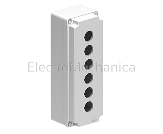 LPZ M6A8 6 HOLE METAL PUSHBUTTON STATION