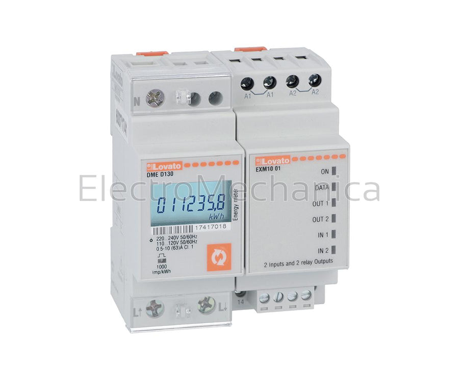 DMED130LM 63A DIRECT LCD kWh METER EXPAND