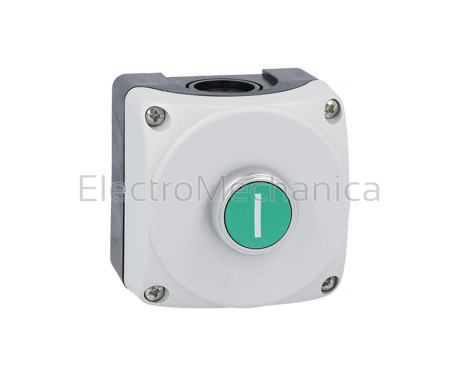 LPZ P1B8100 GRN "I" FLUSH P/BUTT STATION NO
