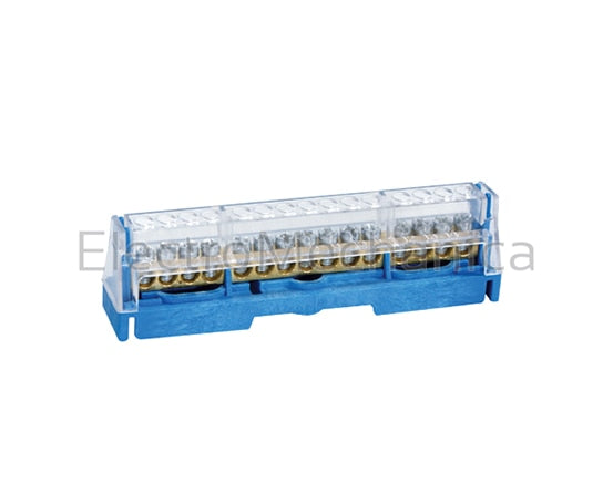 M107B 7WAY RAIL MNT TERMINAL POST BLUE