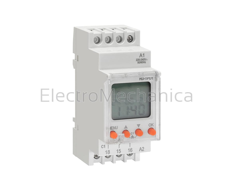 RD-TPD1 DIGITAL TIME SWITCHES (SINGLE)