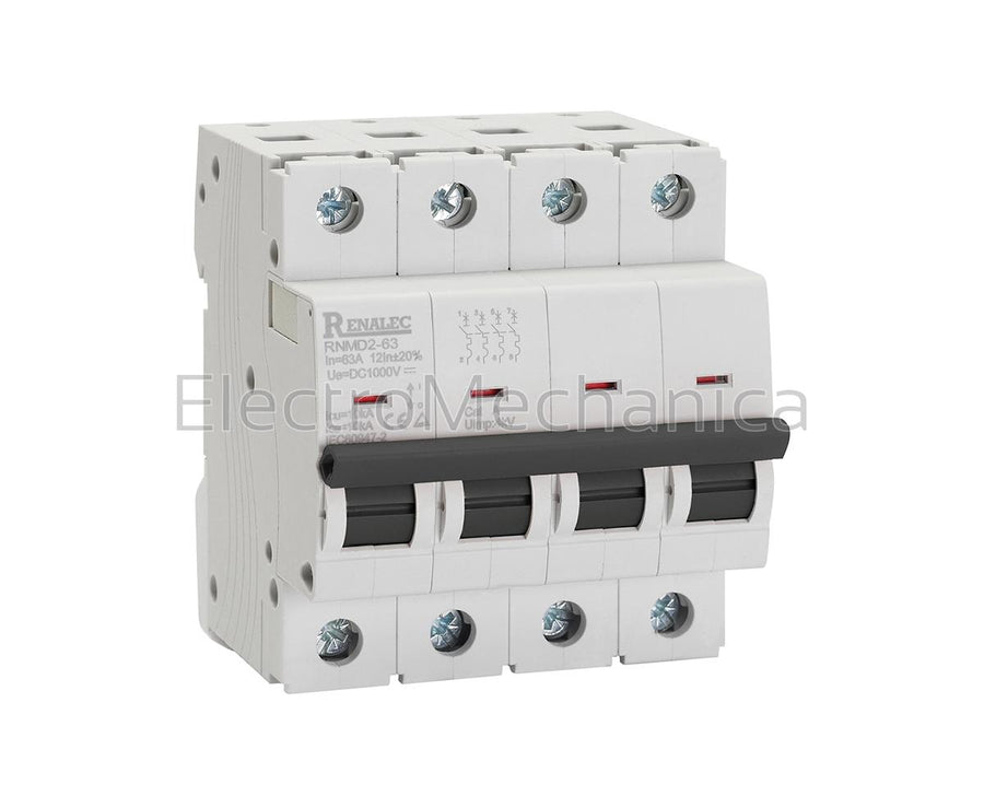 MD63FK13 50A 4P 10kA DC MCB