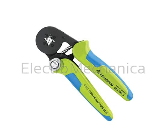 610 185 3 Professional crimping tool Features The established, patented tool further improved Automatic self-adjustment to requested wire size Professional crimping tool for 0