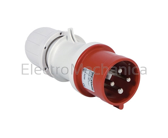218.3236 32A 3P+E IP67 MALE PLUG
