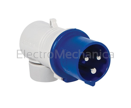 221.1637 16A 3P+N+E IP54 ANGLED PLUG