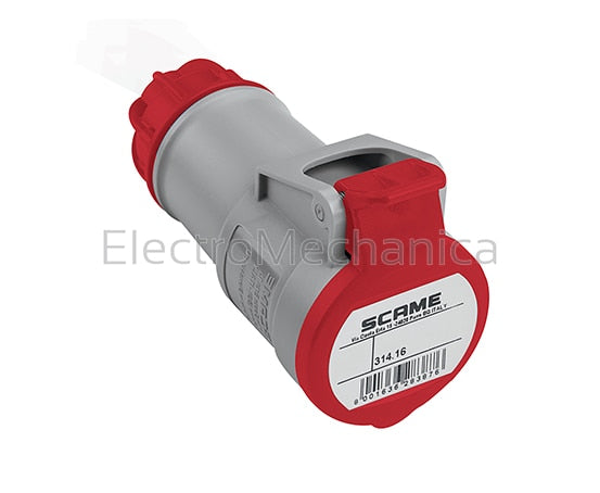 314.1647 CONNECTOR 3P+N+E IP44 16A 230VAC