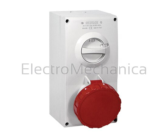 505.6386 63A 3P+E IP67 SURF SWITCH SOCKET