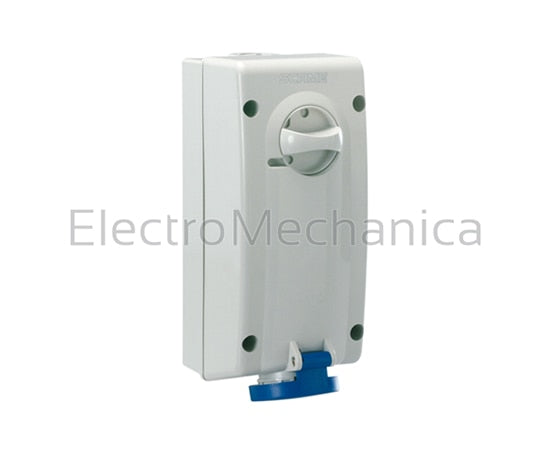 560.1686 16A 3P+E IP54 SURF SWITCH SOCKET