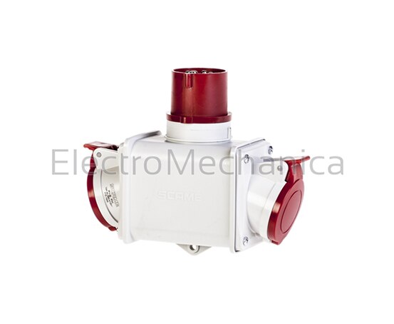 600.1626 16A 3P+E TO 2x 16A 3P+E ADAPTOR