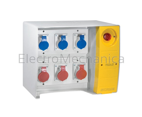 656.0924-000 MBOX2 + 4x16/32A OMNIA SW SOCKET