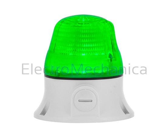 38624 LED GRN SURF MNT BEACON 90-240VAC