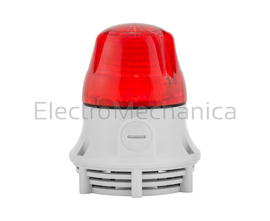 38653 LED RED P/MNT BEACON 90-240VAC