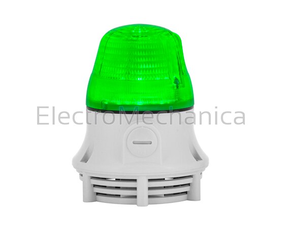 38654 LED GRN P/MNT BEACON 90-240VAC