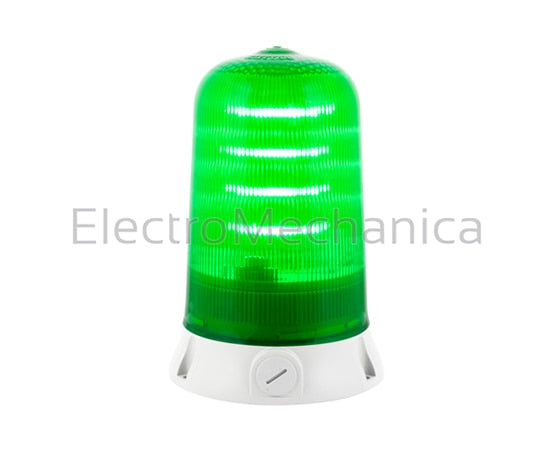 90084 GRN ROTATING BEACON 90-240VAC